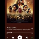 Haripriya Instagram - Super grateful and happy to be a part of PS-2 album by @arrahman sir ! 🧿✨ kudos to the whole team. 👏🏼 Special thanks to @c.r.e.s.c.e.n.d.o_1512 @sarathsantoshofficial. . . . #haripriyasinger #haripriya #ponniyinselvan #arrahman #telugu