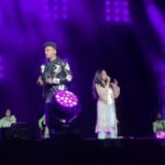 Haripriya Instagram - Thank you malaysia! ✨Had a blast performing along with rockstar @thisisdsp for the first time ever, thank you so much for the opportunity.🤍 Customized jacket by @perry_vincent . . . #haripriya #haripriyasinger #dsp #live #concert #malaysia Stadium Bukit Jalil