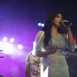 Haripriya Instagram - @sastrafotohub 🎤✨ . . . #haripriya #haripriyasinger #gig Tanjore