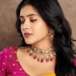 Hebah Patel Instagram - For an event many moons ago! 👗: @officialanahita @gubbarajyalakshmi 💎 : @mahalaxmijewellery 💄: @makeupbyramakrishna @vijjireddyskht 📸 : @kalyanyasaswi