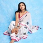 Hebah Patel Instagram - From a few days ago! 👗: @officialanahita @suta_bombay 💄: @makeupbyramakrishna @vijjireddyskht 📸 : @kalyanyasaswi
