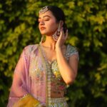 Helly Shah Instagram - Phir le aaya dil 💚 Obsessing over the lehenga ~ @lapink_by_knareshkumar ❤️ Captured by ~ @faizan_photo_graphy