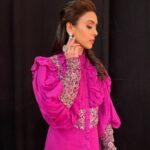 Hrishitaa Bhatt Instagram - Wearing pink, spreading love . . . . Styled by - @stylebyriyajn Assisted by- @moreprachi__ Outfit- @nitikakanodiagupta Outfit Pr- @new_sense_branding Jewellery - @Shagnaofficial × @mediatribein Managed by - @moushumibanerji . . . #hrishitaabhatt #bollywoodactress #mumbaiinfluencer #mumbaiinstagrammers #mumbaidaily #mumbaigram #mumbaifashion  #bollywoodfashion #bollywoodstyle #indianactress #pinkoutfit #outfitinspiration #pink #lookoftheday #outfitoftheday #ootd