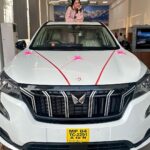 Isha Malviya Instagram - 🤍🙏🏻🚗 #grateful #selfearned #xuv700 #ishamalviya