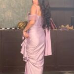 Isha Malviya Instagram - 💜 . Saree - @wishdrobeofficial x @insyncdigitals . #trending #saree #udaariyaan
