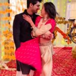 Isha Malviya Instagram - this song hits different!😍🙈 #abhisha #udaariyaan . watch jasmin's #atrangishaadi at 7pm only on @colorstv 😉 . Styled By @sethchetna5 🔥