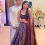 Isha Malviya Instagram - ♥️🧿 1st, 2nd, 3rd or 4th? . @aebyborntoshine @mamta__malviya02 abhishek's attire from @insyncdigitals 🔥 . #ishamalviya#saturdaynight#abhishekkumar#abhisha