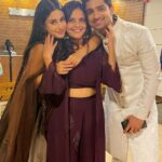 Isha Malviya Instagram - ♥️🧿 1st, 2nd, 3rd or 4th? . @aebyborntoshine @mamta__malviya02 abhishek's attire from @insyncdigitals 🔥 . #ishamalviya#saturdaynight#abhishekkumar#abhisha