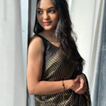 Ivana Instagram - There’s something about falling in love with saree . Wearing @thepallushop . #instagood#sareelove