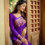 Ivana Instagram – 💜
.
Shot by @jenz_joz 
.
Styling @style_withandriya 
.
Saree @meadow_by_priyanka 

#sareelove#indian#instagood