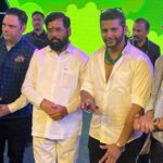 Karanvir Bohra Instagram - Congratulations @bhamlafoundation for spreading such an awareness on #worldenvironmentday on such a level and the icing on cake was the honourable CM @mieknathshinde giving such an inspiring speech on environment… @drshrikantshinde you are like an extension of your father, will spoken, humble and so much of positivity, was a pleasure meeting you too… @pratap_sarnaik sir you are an inspiration and the most amazing person I know and I love you so much🤗 @iamshaileshlodha aapre waaste kai kehu ❤️❤️❤️ you are taking me to #ayodhya #ramtemple to put a brick I too want to be that #squirrel @lakshyarajsinghmewar aapne khamakhani are maaro bahut saro laad ❤️ @singer_shaan and @yashbirla let’s go to #ayodhya 🔱🔱🔱 @shiamakofficial you are gifted and the personally signed gift that you have given me #lawsofthespiritworld I’m sure it will be a great guidance in my future… And last but not the least @saherbhamla at such a young age you are working for such an amazing cause, god bless you #omnamashivaya 🔱