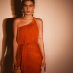 Karishma Sharma Instagram - Fashion week shenanigans ☀️ Wearing on my fav @deme_love_ Shot by @pehelaggarwal Styled by @rivashion Hair by @arifayadav_makeyougorgeous Makeup by @thatgalwithmakeup Jewellery by @studio6jewels