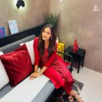 Kaveri Priyam Instagram - Cause it’s my favourite time of the year ❤️❤️❤️ Outfit @theluxemaisonofficial. @sunoh.studio @tlmconsultancy
