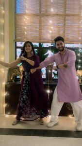 Kaveri Priyam Instagram - Veer and Amrita hopping on the Tum Tum trend ..
While you are watching DDG @7:30pm @sonysab @rstfofficial