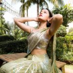 Kaveri Priyam Instagram - Dussehra magic ✨⚡️ Pc @shotbyrohitdey mua @amuthevar Styling By @RimaDidThat Assisted By @TanyaMishraa Outfit @Label_SimmiBajaj Ad Jewellery @ShagnaOfficial X @mediatribein Credit @oceanmediapr Location @theresortmumbai