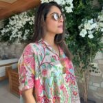 Keerthi shanthanu Instagram - I’m in Love 🌺 With this style,outfit,look & click 💖 So damn comfortable @themadrasboutique 💖 I want moreeee like this💕 Clicked by my mommy @jayanthirkv 💕 #dubai #cruise #pyjamas