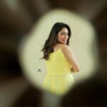 Keerthi shanthanu Instagram - ✨Butterscotch✨ Outfit : @poornimas_store ✨ Thank you for the lovely clicks guys @evidencemaker @karthikakphotography #yellow #yellove