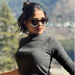 Khushi Dubey Instagram - 📍Where the whirling clouds embrace the peaks…. . . #khushidubey #khushians #mountains #view #peaks #manali #scenic #nature #beauty Manali, Himachal Pradesh