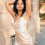 Krisha Kurup Instagram - A Champagne not in Champagne । . . #shenanigans #potraitsbyharnish #morningdew #city