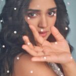Krithi Shetty Instagram - Dreamy vibes 🌸 • • Outfit - @seemagujraldesign Jewelry- @karnikajewelshyd Styled by - @ashwin_ash1 & @hassankhan_3 Shot by - @eshaangirri H&M - @chaks_makeup @venkymakeupstudio