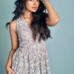 Krithi Shetty Instagram - Dreamy vibes 🌸 • • Outfit - @seemagujraldesign Jewelry- @karnikajewelshyd Styled by - @ashwin_ash1 & @hassankhan_3 Shot by - @eshaangirri H&M - @chaks_makeup @venkymakeupstudio