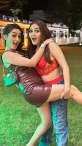 Kritika Sharma Instagram - When you plan to go on a vacation without your extra baggage which is your SISTER @tanyasharma27 ! comment below if you also want this to happen !