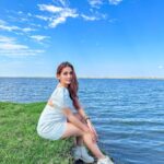 Kritika Sharma Instagram - I left my heart at the lake ! @tadobajunglecamp_ Outfit @zara Shoes @charleskeithofficial #travel #love #girl #lake #lakeside #indian #follow #model Tadoba National Park