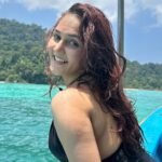 Kritika Sharma Instagram - Grateful✨have a great weekend guys! Comment below what are you grateful for in your life ! #réel #reelsinstagram #travel #traveling #thailand #ocean #sea #girl #happy #love #grateful #indian Khaolak,Thailand