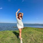 Kritika Sharma Instagram - I left my heart at the lake ! @tadobajunglecamp_ Outfit @zara Shoes @charleskeithofficial #travel #love #girl #lake #lakeside #indian #follow #model Tadoba National Park