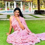 Lahari Shari Instagram - Having good thymes in the garden😇❤️ Designer and Stylist : @adamohyd #happyevening #happylife #lovemyself #positivemind #smilingalways #lovenature Hyderabad
