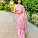 Lahari Shari Instagram - I’m walking on sunshine.😇 Designer and Stylist : @adamohyd #thursdayvibes #sunshine #happymood #lovemyself #smilingalways #lifeisgreat #beautifullife #actress Hyderabad
