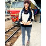 Lahari Shari Instagram - The mountains are calling and I must go…🏔🏔 Next stop, adventure....❤️ #toytrain #toytrainshimla #vacationmode #lifeisajourney #lovemylife #happysoul #positive