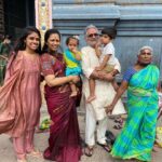 Lakshmy Ramakrishnan Instagram - Temple visit for me, is way of saying thank you to the Universe, connecting with the community ( I mean , local people) and taking in positive vibes, I am dependant on my #faith for #strength and #hope , it is purely personal❤️