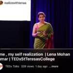 Lena Kumar Instagram – #Repost @realizewithlenaa with @use.repost
・・・
My first TEDx talk is now on the official channel. Please watch and send me feedback here ❤️. Link in story and bio

#TED #TEDx #Talk #speaker #selfrealization #i #me #myself #awareness #love #Self #stteresascollege #kochi #kerala #india