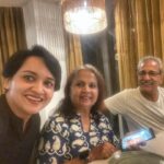 Lena Kumar Instagram – Surprise visits with parents are the best ! @tinamohankumar and @mohankumarthathampilly ❤️ Crowne Plaza Kochi