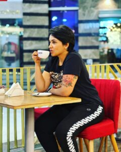 Lena Kumar Instagram - Stressed,blessed,and coffee obsessed 
.
.
📸 @aslam_bin_zuhra 
#coffee #coffeelover #lulumallkochi #lulumall #lena #womensdaypic #kochi