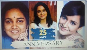 Lena Kumar Instagram - 25 years ago on this day I stepped into the magical world of Cinema. So grateful to Director Jayaraaj for casting me in ‘Sneham’. Thankful to every single person who has been part of this journey with me. 
#silverjubilee #celebrations #25 #anniversary #cinema #films #movies #life #live #love #actress #actor #acting #gratitude #blessed