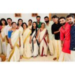 Leona Lishoy Instagram - Vishu at the Lishoy’s🧡 #fambam #vishu2023