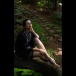 Leona Lishoy Instagram - Seriously into nature🌿 . . 📸 @prathishm 👗 @sonia_chacko__ Tulsi Village Retreat
