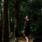 Leona Lishoy Instagram - Seriously into nature🌿 📸 @prathishm 👗 @sonia__chacko Tulsi Village Retreat