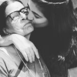Leona Lishoy Instagram - A love so unconditional. A love so pure. Near or far! . . My cutes just turned 83 ✨🤗 #ammamma #noonecanlovemebetter