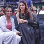 Lisha Chinnu Instagram - With the lady superstar Rowdy baby @nayantharaaa #galattacrownawards2022.. Thank you @kiransa for capturing tis beautiful moment for me #fangirlmoment😍 #ladysuperstar #cute #nayanthrafans #nayan #kollywoodcinema #southcinema #tamilcinema #womeninmovies #strongwomenquotes #inspiration #powerliftingwomen #emotional