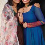 M.M. Manasi Instagram - Get ready with us..🥰🫰 Manasi's outfit - @_kalamkari_____ Monissha's outfit - @vyjayantiartstudio_by_hema . #mmmanasi #mmmonissha #singers #dubbingartists #voiceoveractors #dressup #chiefguest #getready #dance #enjoylittlethings #choosetobehappy #grateful #reeloftheday