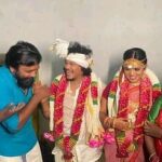 M. Sasikumar Instagram - #Pugazh #Bensiya Best wishes to both of you. It is lovely to see that you both found each other, fallen in love, and now you’re getting married 💐Congratulations on your new journey… @vijaytvpugazh #PugazhBensiya #marriage #HappyWedding 😍👍