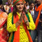 Madhavi Latha Instagram - My fav inspirational song #workout #karmanyevadhikaraste #dedication #bjp #partywork #happitimes #madhavilathabjp
