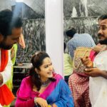 Madhavi Latha Instagram - Sri prathyangira parameswari Temple #kurthalapeet #near dilsuknagar … it was a beautiful Homam …on full-moon day