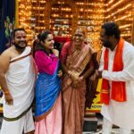 Madhavi Latha Instagram - Sri prathyangira parameswari Temple #kurthalapeet #near dilsuknagar … it was a beautiful Homam …on full-moon day
