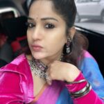 Madhavi Latha Instagram - Came to Aadi parashakthi sri prathyangira parameswari temple #kurthalampeetam #near dilsuknagar