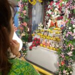 Madhavi Latha Instagram - Beautiful Moments from Harekrishna Golden Temple @Banjarahills #iskcon #nrusimhajayanti