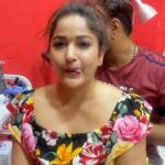 Madhavi Latha Instagram - On the occasion of AKSHAYA THRITHIYA Here u Go My permanent First tatto and the Best tatto ever …. 12 years of thinking …… 4 years of tatto selection …. Finally My lord krishna is back of me …..and my strength… my energy my power and my Love #tatto #krishna #harekrishna #thesun #suryanarayana #tattodream #madhavilatha